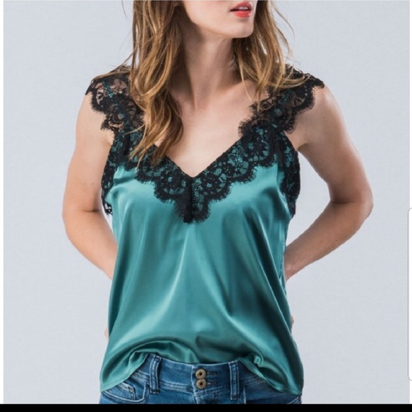 Lace silky soft cami - Picture 4 of 8